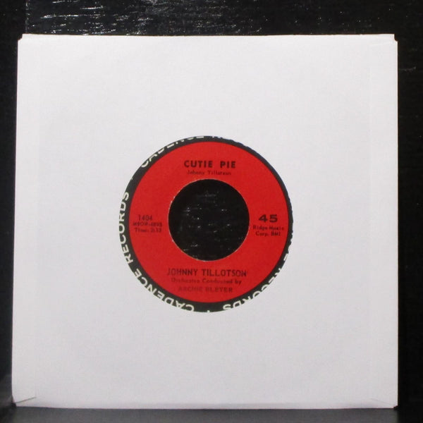 Johnny Tillotson - Without You / Cutie Pie 7" Mint- Vinyl 45 Cadence 1404 USA - Shuga Records