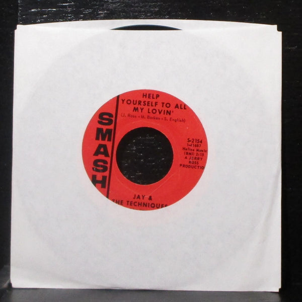 Jay & The Techniques - Baby Make Your Own Sweet Music 7" Mint- Vinyl 45 Smash - Shuga Records