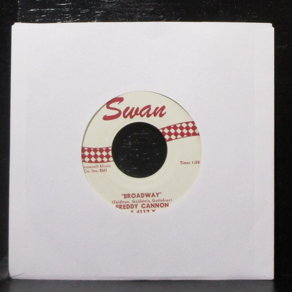Freddy Cannon - What's Gonna Happen When Summer's Done 7" Mint- Vinyl 45 Swan - Shuga Records