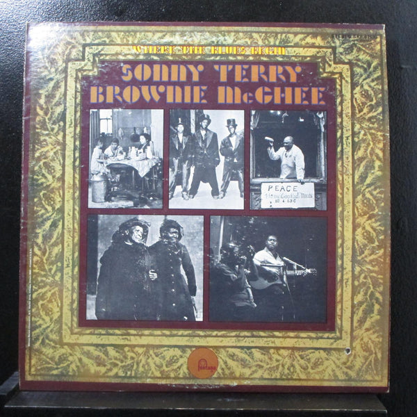 Sonny Terry, Brownie McGhee - Where The Blues Begin - VG+ LP Record 1969 Fontana Stereo Vinyl - Harmonica Blues - Shuga Records