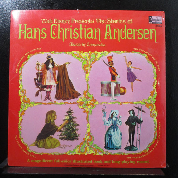 Stories Of Hans Christian Andersen - Music By Camarata LP New Sealed 3964 Disney - Shuga Records