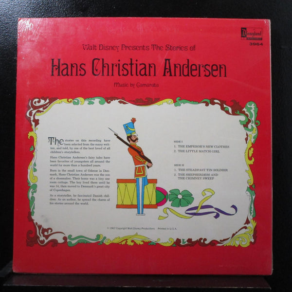 Stories Of Hans Christian Andersen - Music By Camarata LP New Sealed 3964 Disney - Shuga Records