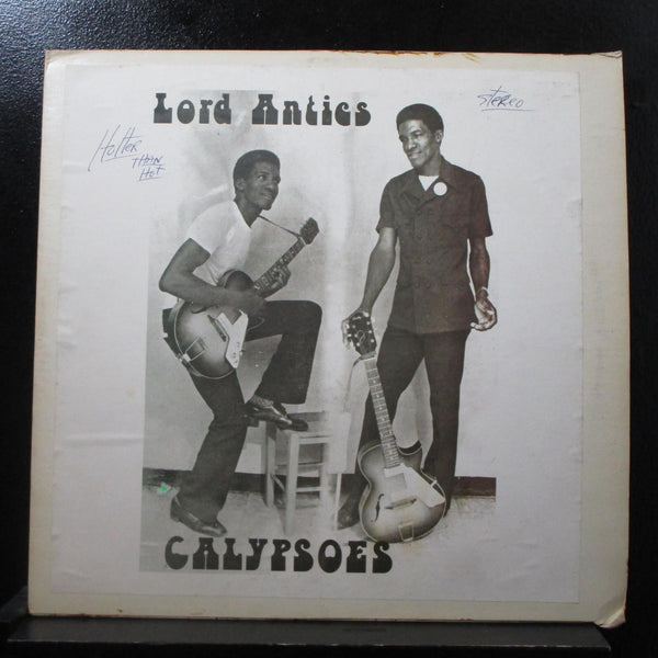 Lord Antics And The Lyons Band - Hotter Than Hot LP Mint- Jamaica Vinyl Record - Shuga Records