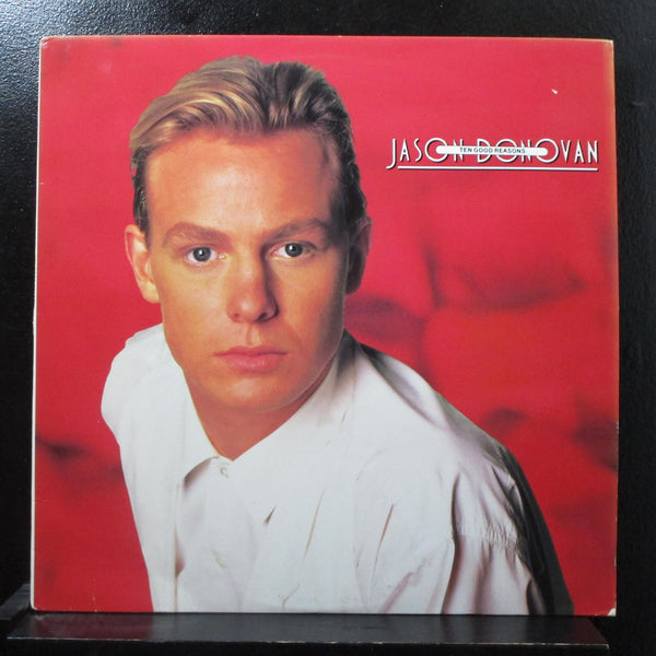 Jason Donovan - Ten Good Reasons LP Mint- 82005-1 USA 1989 Vinyl Record - Shuga Records
