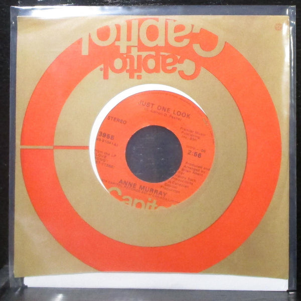 Anne Murray - Just One Look / Son Of A Rotten Gambler 7" Mint- Vinyl 45 Capitol - Shuga Records