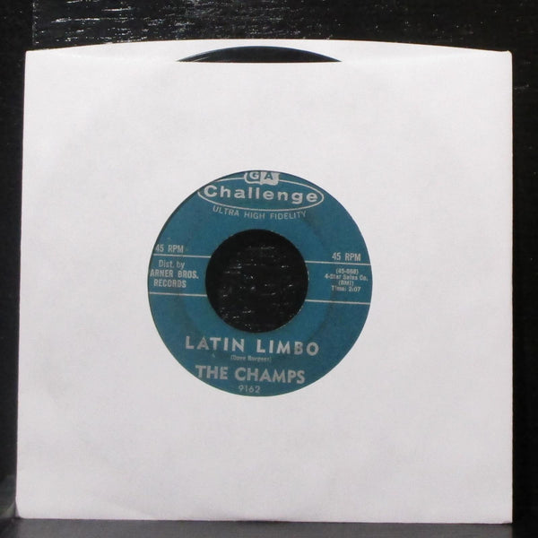 The Champs - Limbo Dance / Latin Limbo 7" VG Vinyl 45 Challenge 9162 USA 1962 - Shuga Records