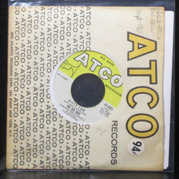 The Bee Gees - I've Gotta Get A Message To You / Kitty Can 7" Mint- 45 CP lbl - Shuga Records
