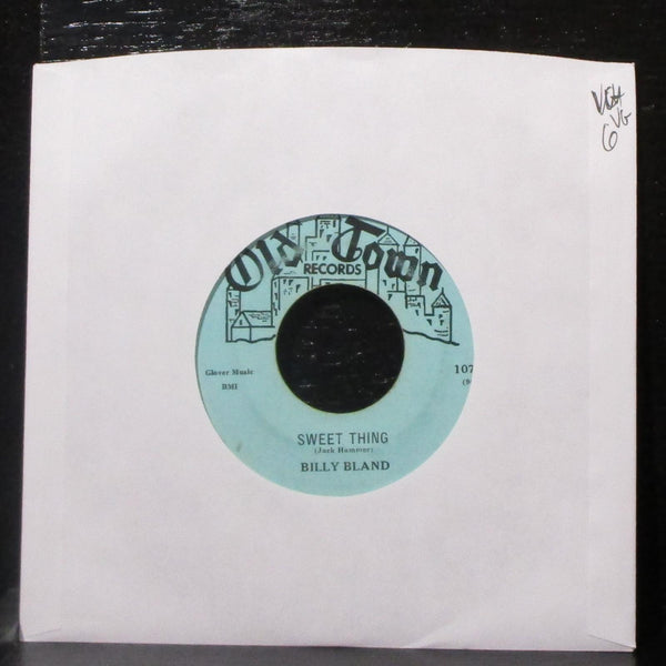 Billy Bland - Let The Little Girl Dance / Sweet Thing 7" VG Vinyl 45 Old Town - Shuga Records