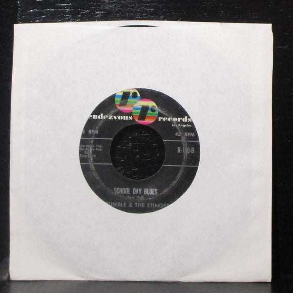 B. Bumble & Stingers - Bumble Boogie / School Day Blues 7" VG+ Vinyl 45 lbl var - Shuga Records