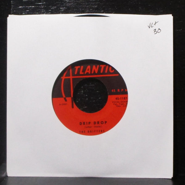 The Drifters - Moonlight Bay / Drip Drop 7" VG+ Vinyl 45 Atlantic 45-1187 USA - Shuga Records