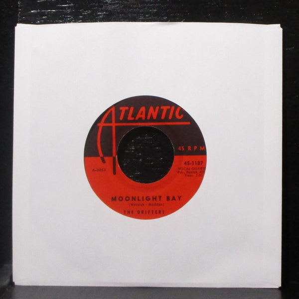 The Drifters - Moonlight Bay / Drip Drop 7" VG+ Vinyl 45 Atlantic 45-1187 USA - Shuga Records