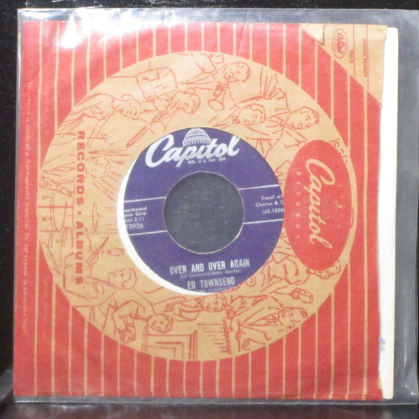 Ed Townsend - For Your Love / Over And Over Again 7" VG+ Vinyl 45 Capitol F3926 - Shuga Records