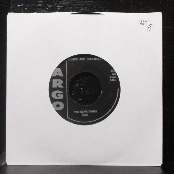 The Silva-Tones - Chi-Wa-Wa / Roses Are Blooming 7" VG+ Vinyl 45 Argo 5281 - Shuga Records