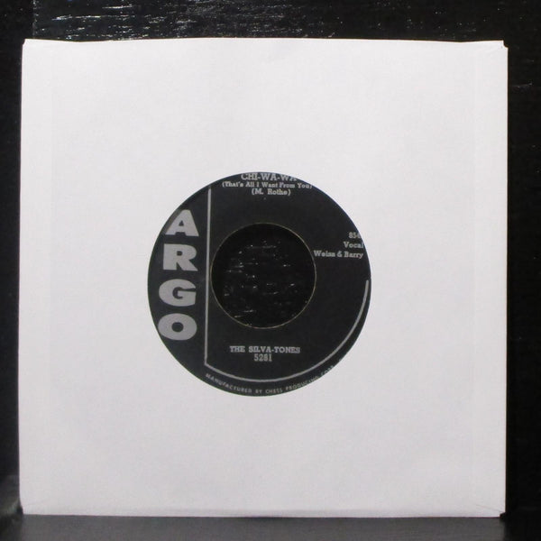 The Silva-Tones - Chi-Wa-Wa / Roses Are Blooming 7" VG+ Vinyl 45 Argo 5281 - Shuga Records