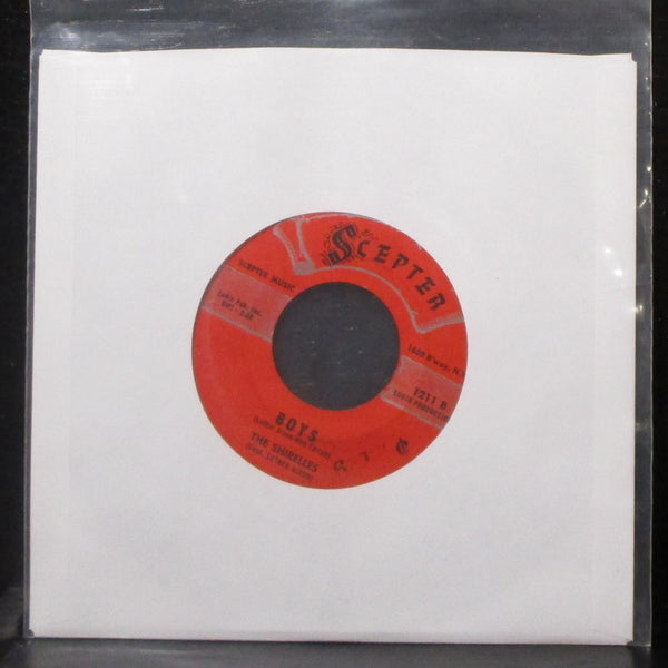 The Shirelles - Tomorrow / Boys 7" VG+ 1st Vinyl 45 Scepter 1211 USA 1960 - Shuga Records
