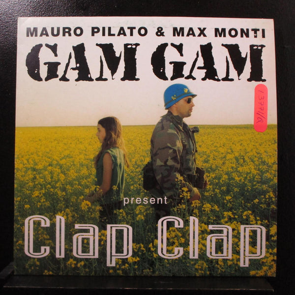 Mauro Pilato & Max Monti, Gam Gam - Clap Clap 12" VG+ VOL 95-03 Italy Record - Shuga Records