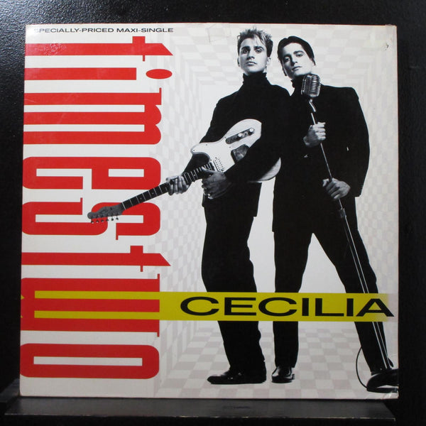 Times Two - Cecilia 12" Mint- 0-20951 USA 1988 Vinyl Record Misprint Side-B - Shuga Records