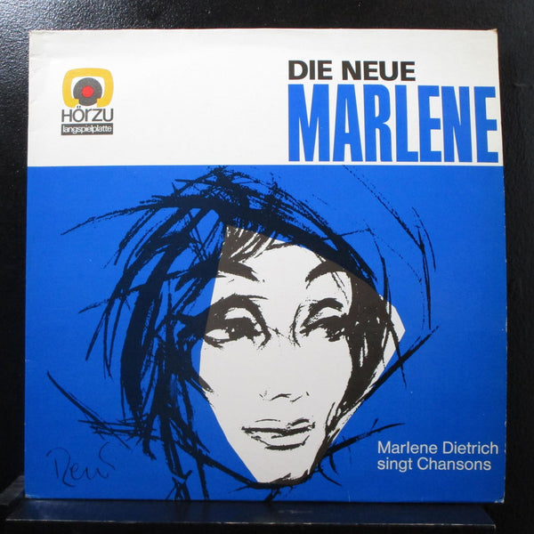 Marlene Dietrich - Die Neue Marlene (Singt Chansons) LP VG SHZE 139 Germany - Shuga Records