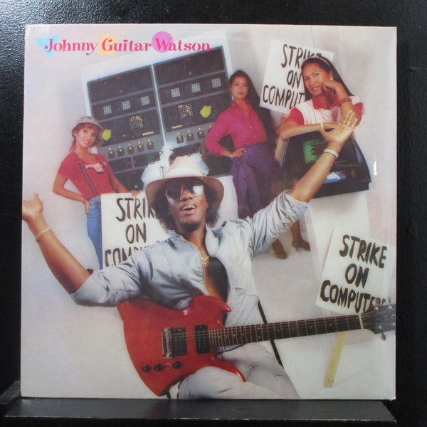 Johnny Guitar Watson - Strike On Computers LP New Sealed VV69 Vinyl Record - Shuga Records