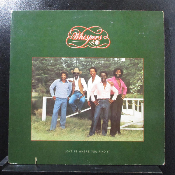 Whispers - Love Is Where You Find It LP VG+ S-27 Solar 1981 Vinyl Record - Shuga Records