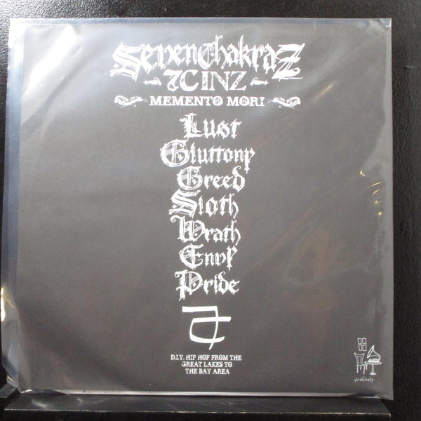 Seven Chakraz - Memento Mori (7 Deadly Sins) 2 LP Mint- Record w/Stickers & Mp3 - Shuga Records
