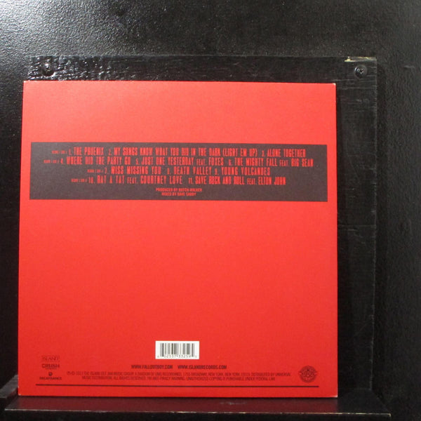 Fall Out Boy - Save Rock And Roll 2 10" Mint- B0018228-01 Red Vinyl w/Insert - Shuga Records