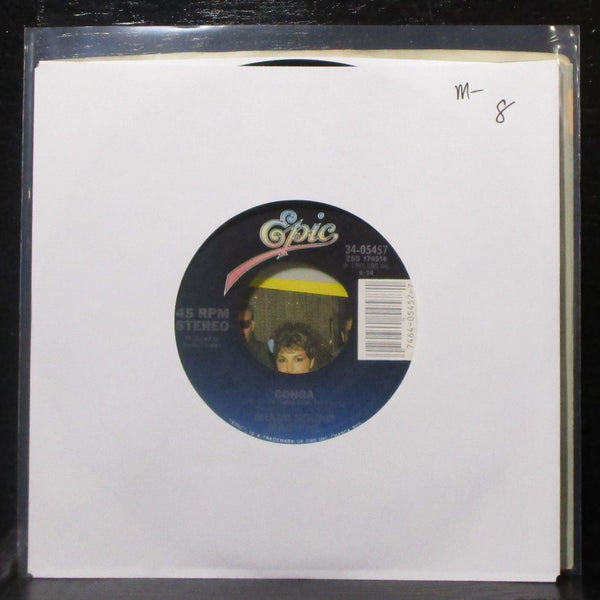 Miami Sound Machine - Conga / Mucho Money 7" Mint- Vinyl 45 Epic 34-05457 USA - Shuga Records