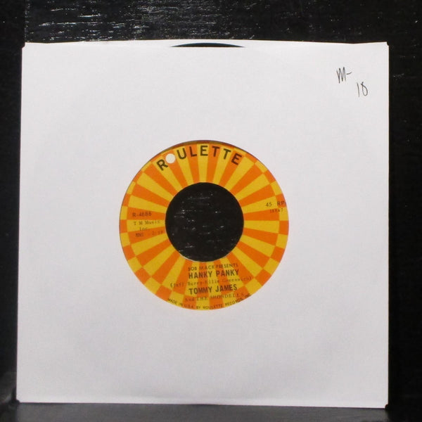 Tommy James & Shondells - Hanky Panky / Thunderbolt 7" Mint- Vinyl 45 R-4686 - Shuga Records
