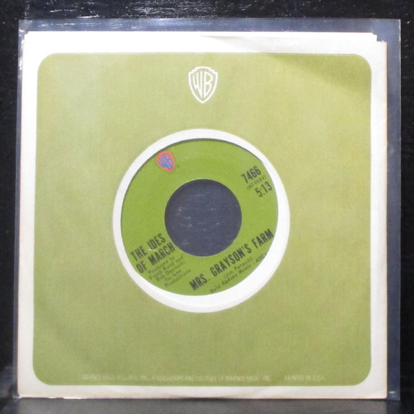 The Ides Of March - L.A. Goodbye / Mrs. Grayson's Farm 7" Mint- Vinyl 45 WB 7466 - Shuga Records