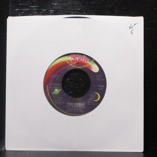 The Deele - Two Occasions 7" VG+ Vinyl 45 Solar B-70015 USA 1987 - Shuga Records