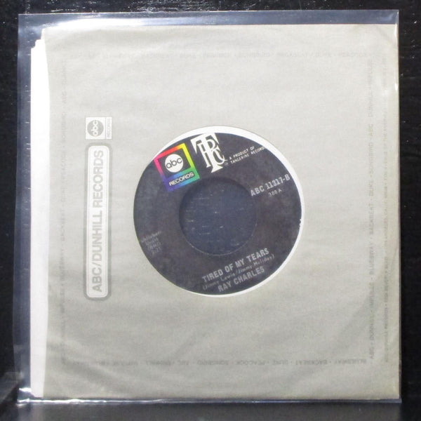 Ray Charles - What Am I Living For / Tired Of My Tears 7" Mint- 45 ABC 11317 - Shuga Records