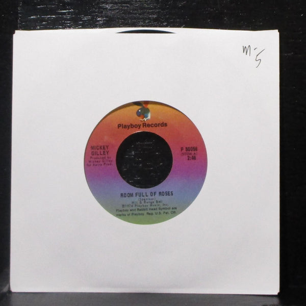 Mickey Gilley - Room Full Of Roses / She Called Me Baby 7" Mint- 45 Playboy 1974 - Shuga Records