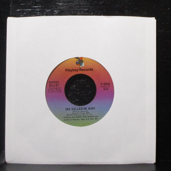Mickey Gilley - Room Full Of Roses / She Called Me Baby 7" Mint- 45 Playboy 1974 - Shuga Records