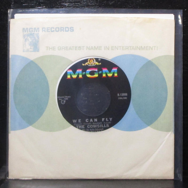 The Cowsills - We Can Fly / A Time For Remembrance 7" Mint- Vinyl 45 MGM K-13886 - Shuga Records