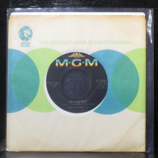 The Cowsills - We Can Fly / A Time For Remembrance 7" Mint- Vinyl 45 MGM lbl var - Shuga Records