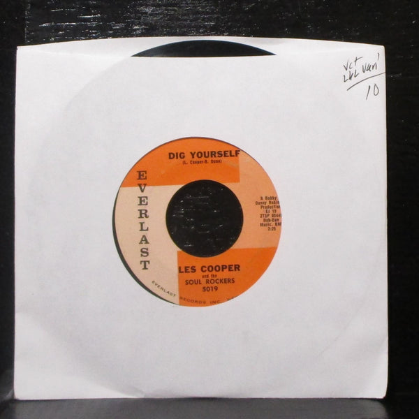Les Cooper & Soul Rockers - Wiggle Wobble / Dig Yourself 7" VG+ Vinyl 45 lbl var - Shuga Records