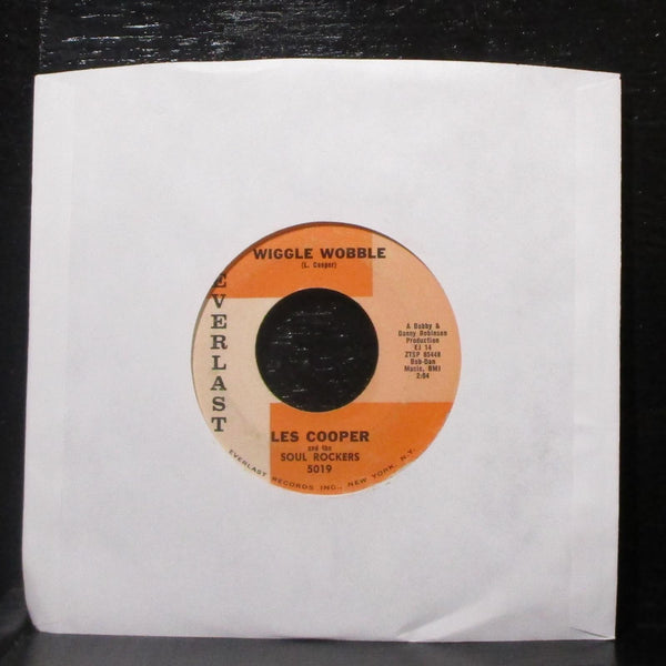 Les Cooper & Soul Rockers - Wiggle Wobble / Dig Yourself 7" VG+ Vinyl 45 lbl var - Shuga Records