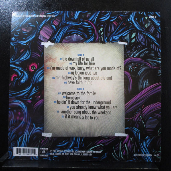 A Day To Remember - Homesick LP Mint- VR448-1 Clear White Smoke Vinyl Record - Shuga Records