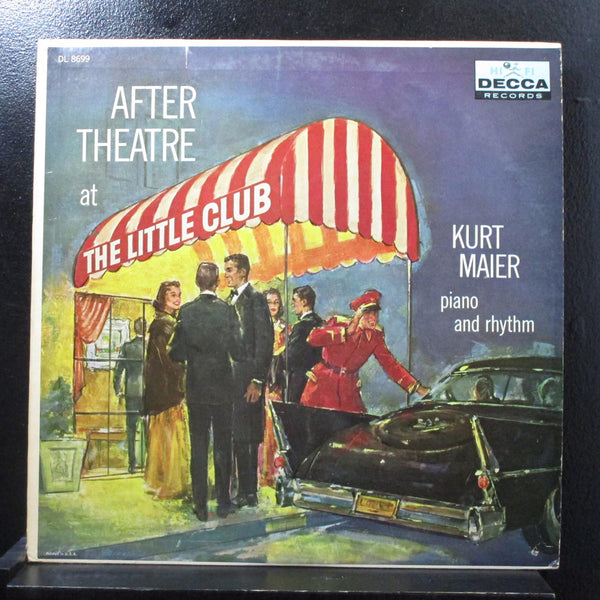 Kurt Maier - After Theatre At The Little Club LP VG+ DL 8699 Mono Vinyl Record - Shuga Records
