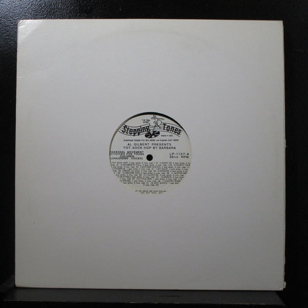 Al Gilbert - Presents Tot Sock Hop By Barbara LP VG+ LP-1107 Mono 1957 Record - Shuga Records