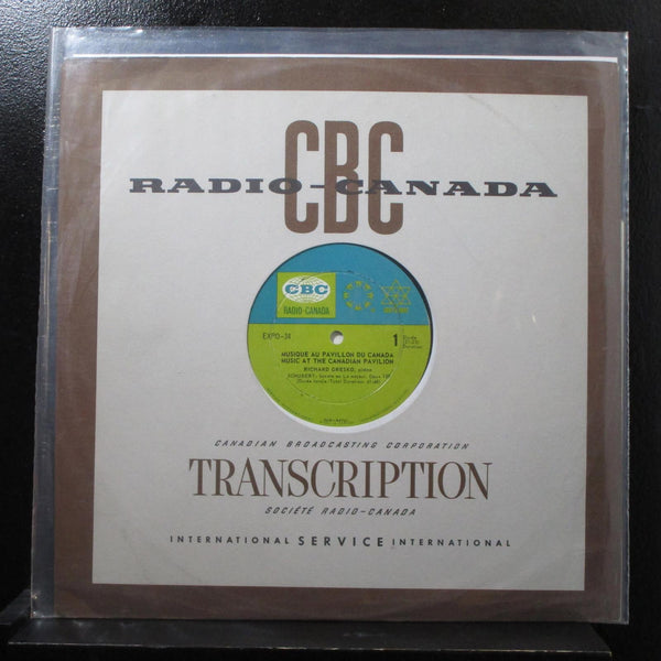 Richard Gresko - Music At The Canadian Pavilion LP VG+ Canada Promo w/Packet - Shuga Records