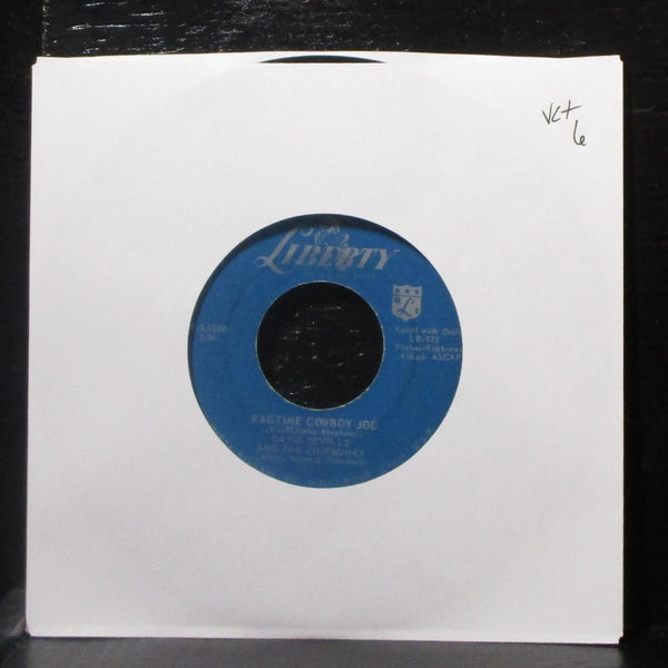 David Seville & Chipmunks - Ragtime Cowboy Joe / Flip Side 7" VG+ 45 Liberty - Shuga Records