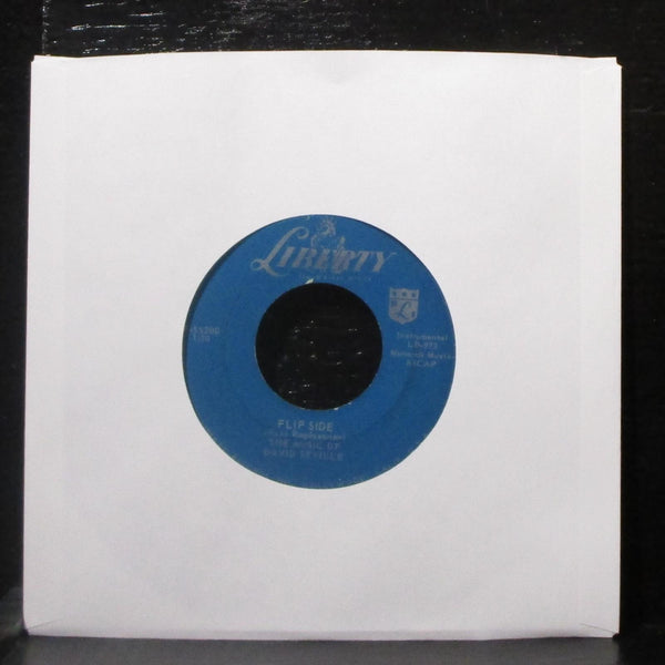 David Seville & Chipmunks - Ragtime Cowboy Joe / Flip Side 7" VG+ 45 Liberty - Shuga Records