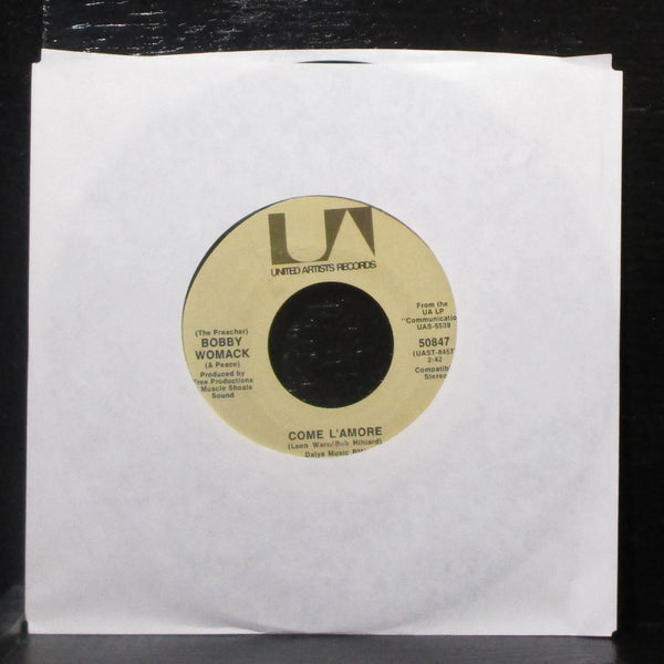 Bobby Womack - That's The Way I Feel About Cha 7" Mint- Vinyl 45 UA 50847 USA - Shuga Records