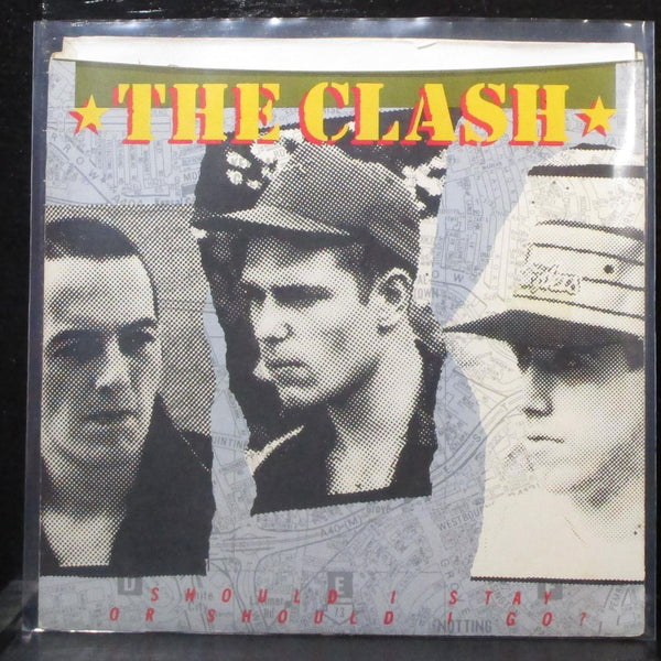 The Clash - Should I Stay Or Should I Go / Inoculated City 7" Mint- 45 Epic 1982 - Shuga Records