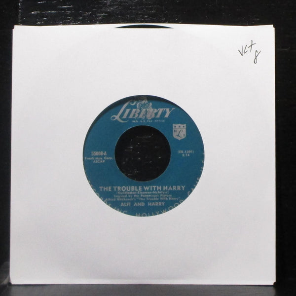 Alfi & Harry - The Trouble With Harry / A Little Beauty 7" VG+ Vinyl 45 Liberty - Shuga Records