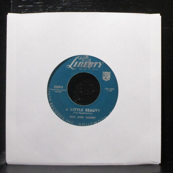Alfi & Harry - The Trouble With Harry / A Little Beauty 7" VG+ Vinyl 45 Liberty - Shuga Records