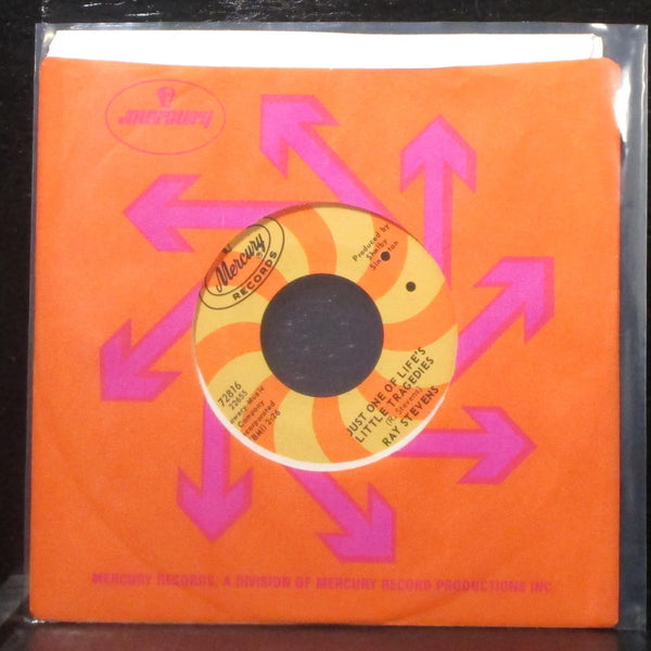 Ray Stevens - Funny Man / Just One Of Life's Little Tragedies 7" Mint- Vinyl 45 - Shuga Records