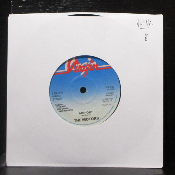 The Motors - Airport / Cold Love 7" VG+ Vinyl 45 Virgin VS 219 UK 1978 - Shuga Records