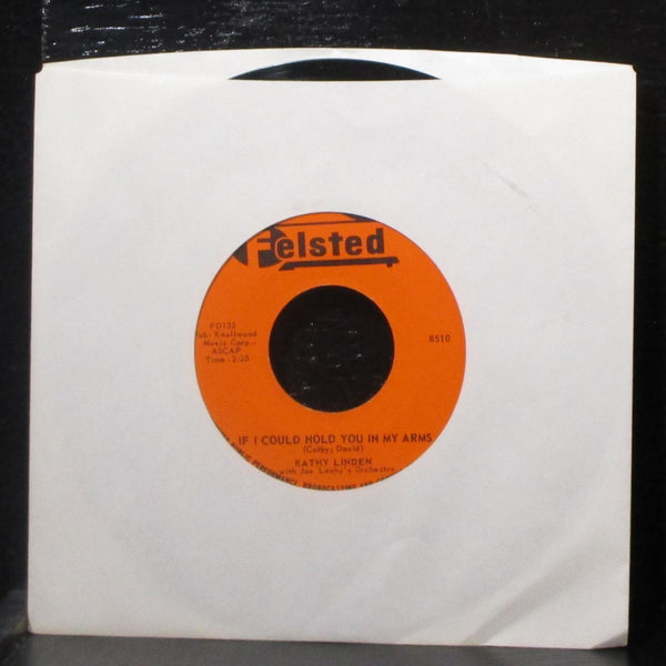 Kathy Linden - Billy / If I Could Hold You In My Arms 7" Mint- Vinyl 45 Felsted - Shuga Records